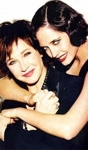 Marlène Jobert and daughter Eva Green